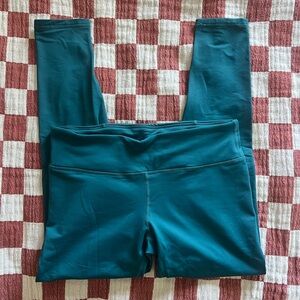 Women Teal Fabletics Leggings